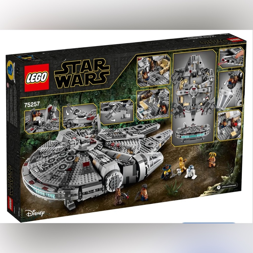LEGO Star Wars Millennium Falcon Set - #75257 RETIRED, NWT - Picture 2 of 11